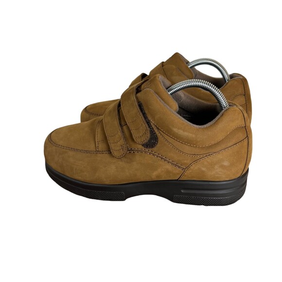 Drew V7 44908-59 Cognac Suede Nubuck Diabetic Shoes Men's 8.5 New without Tag - Picture 7 of 9